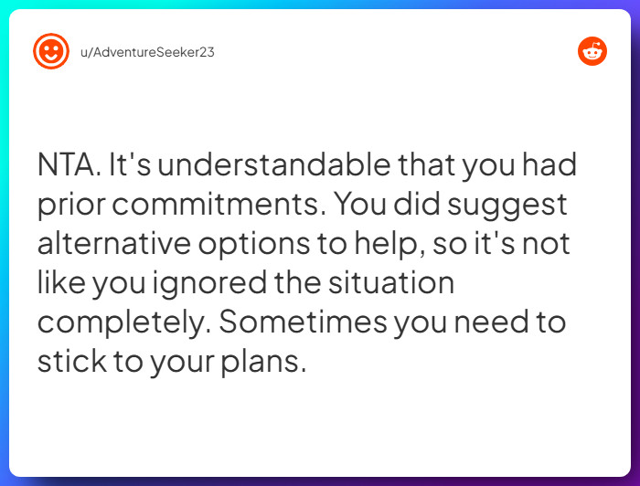 Comment from u/AdventureSeeker23