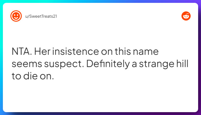 Comment from u/SweetTreats21