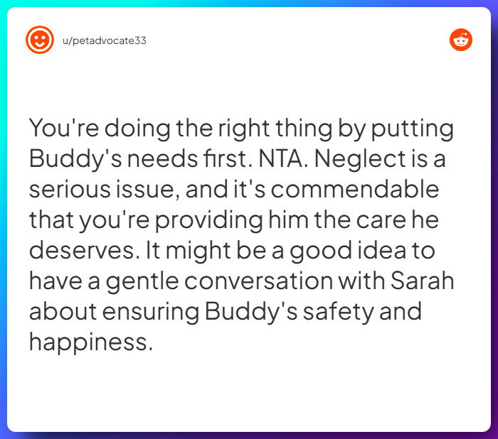 Comment from u/petadvocate33