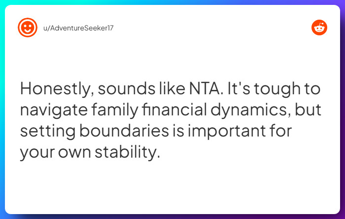 Comment from u/AdventureSeeker17