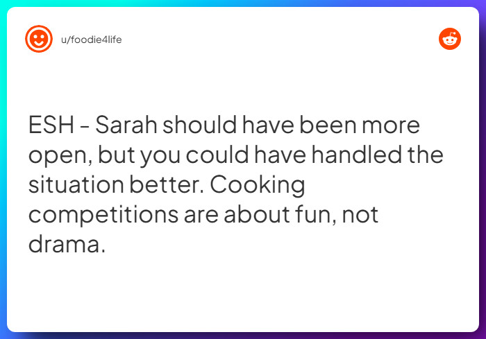 Comment from u/foodie4life