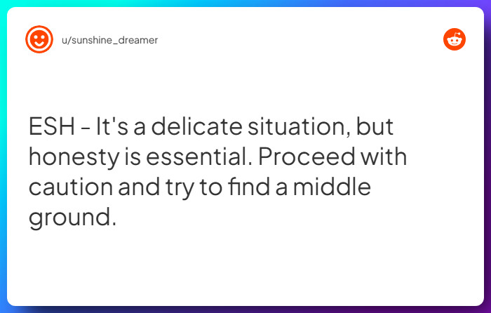 Comment from u/sunshine_dreamer