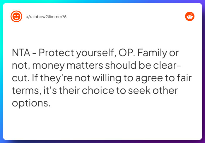 Comment from u/rainbowGlimmer76