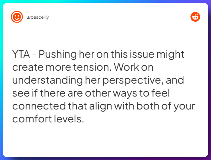 Comment from u/peacelily