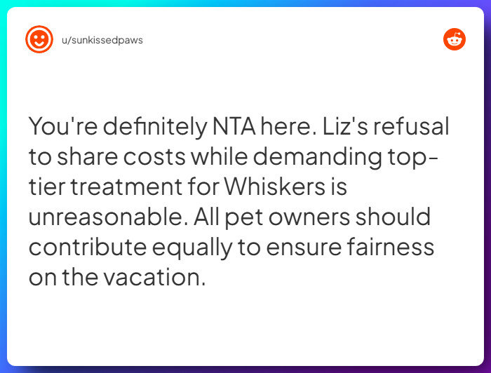 Comment from u/sunkissedpaws