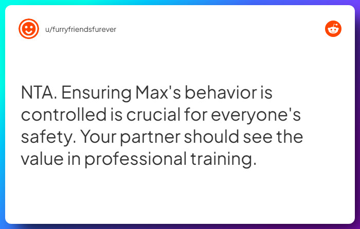 Comment from u/furryfriendsfurever