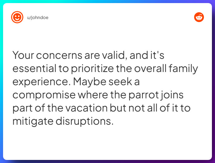 Comment from u/johndoe