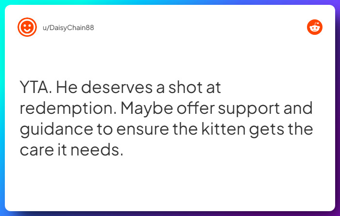 Comment from u/DaisyChain88