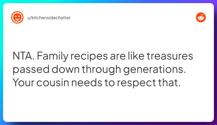 Comment from u/kitchensidechatter