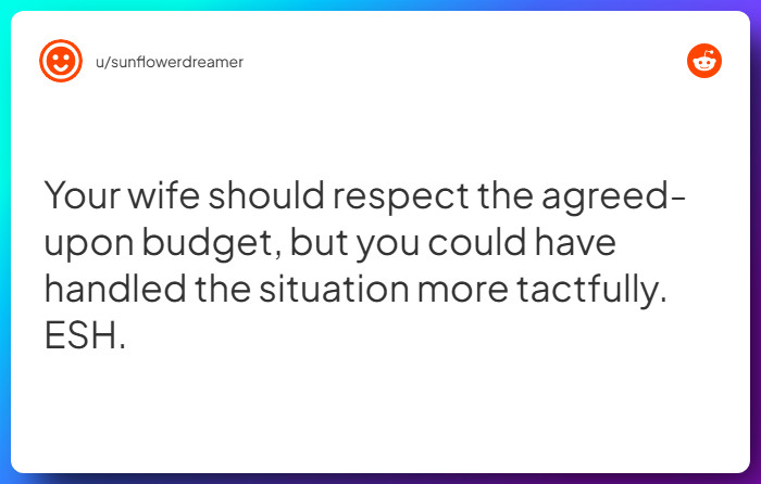 Comment from u/sunflowerdreamer