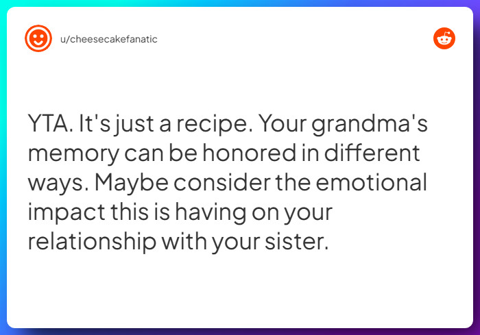 Comment from u/cheesecakefanatic