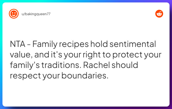 Comment from u/bakingqueen77