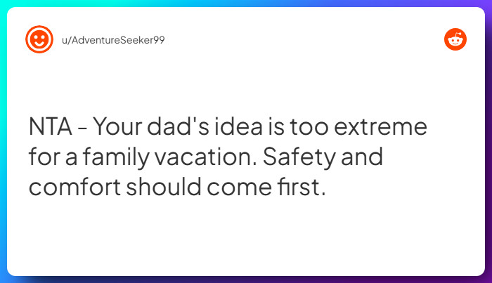 Comment from u/AdventureSeeker99