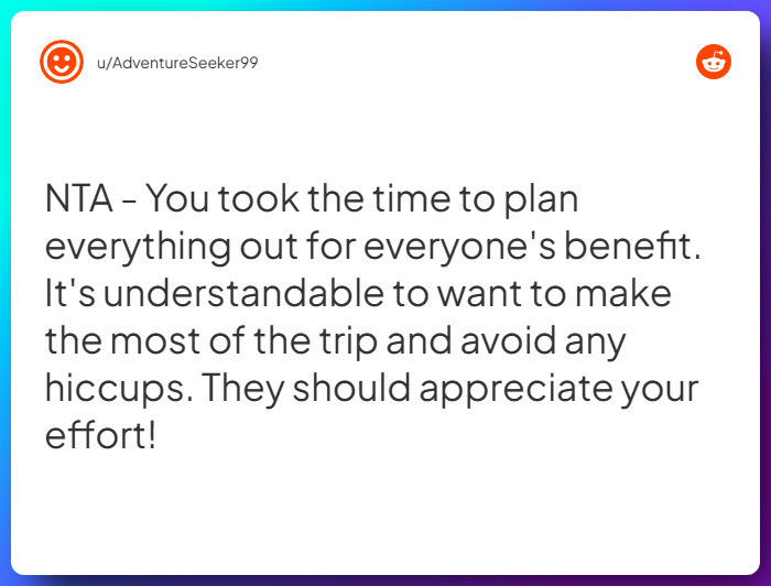 Comment from u/AdventureSeeker99