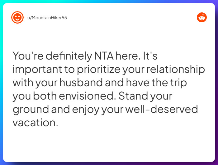 Comment from u/MountainHiker55