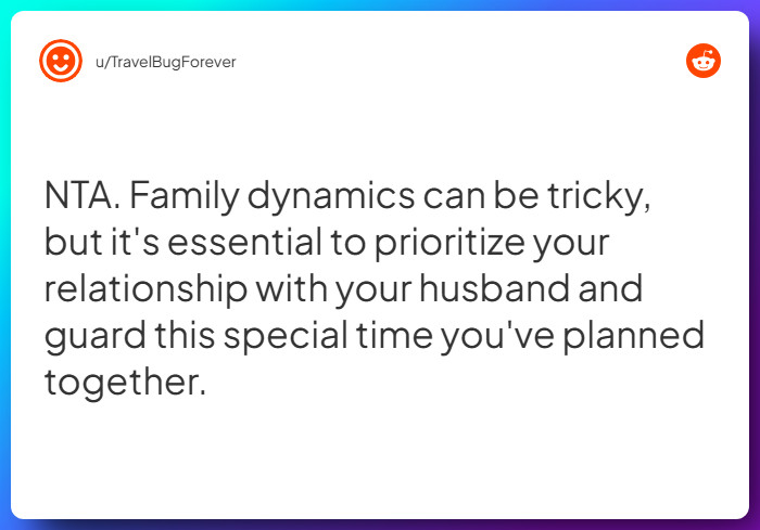 Comment from u/TravelBugForever