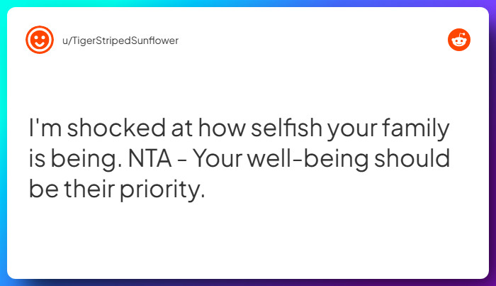 Comment from u/TigerStripedSunflower