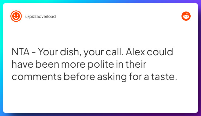 Comment from u/pizzaoverload