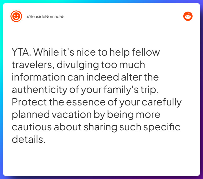 Comment from u/SeasideNomad55