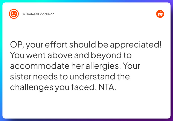 Comment from u/TheRealFoodie22