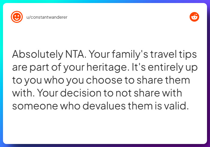 Comment from u/constantwanderer