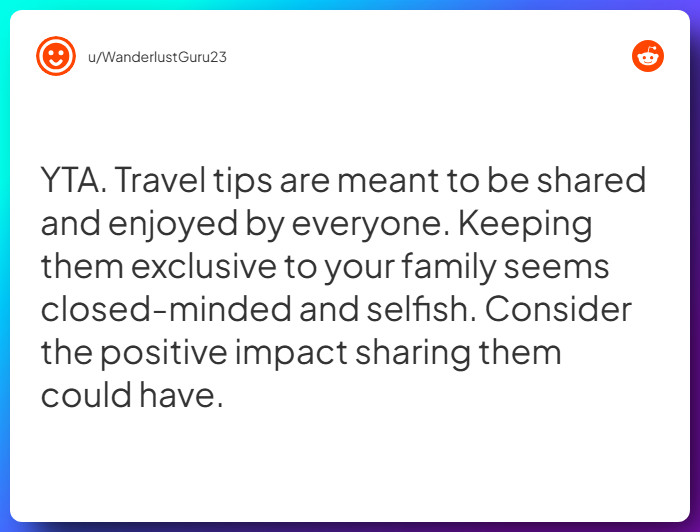 Comment from u/WanderlustGuru23