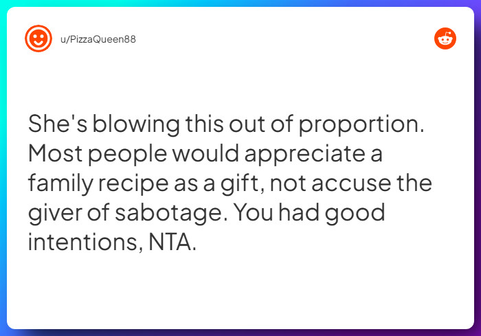 Comment from u/PizzaQueen88