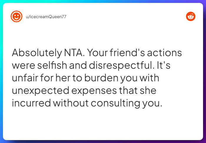 Comment from u/icecreamQueen77