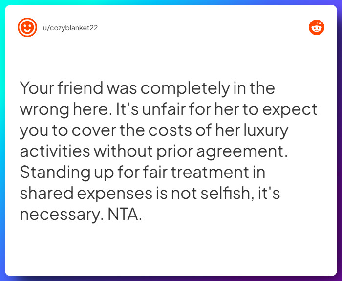 Comment from u/cozyblanket22