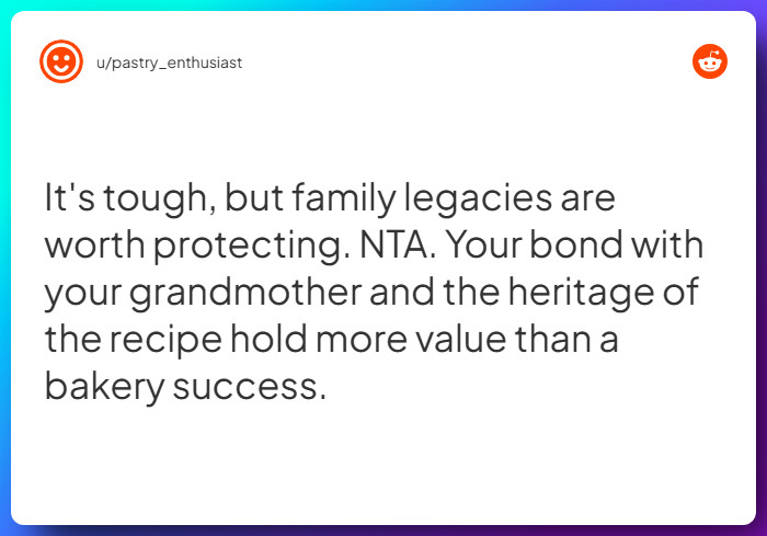 Comment from u/pastry_enthusiast