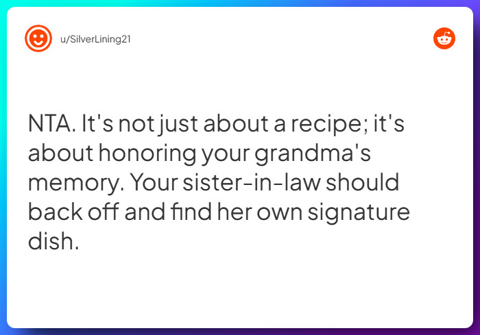 Comment from u/SilverLining21