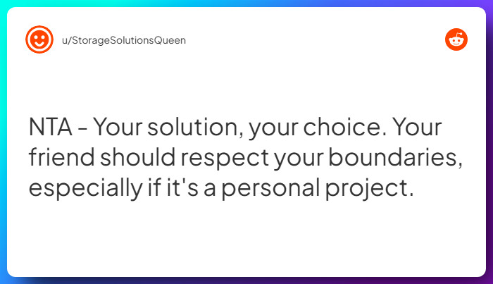 Comment from u/StorageSolutionsQueen