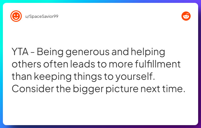 Comment from u/SpaceSavior99