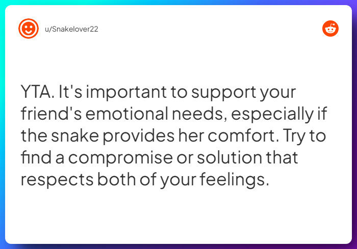 Comment from u/Snakelover22