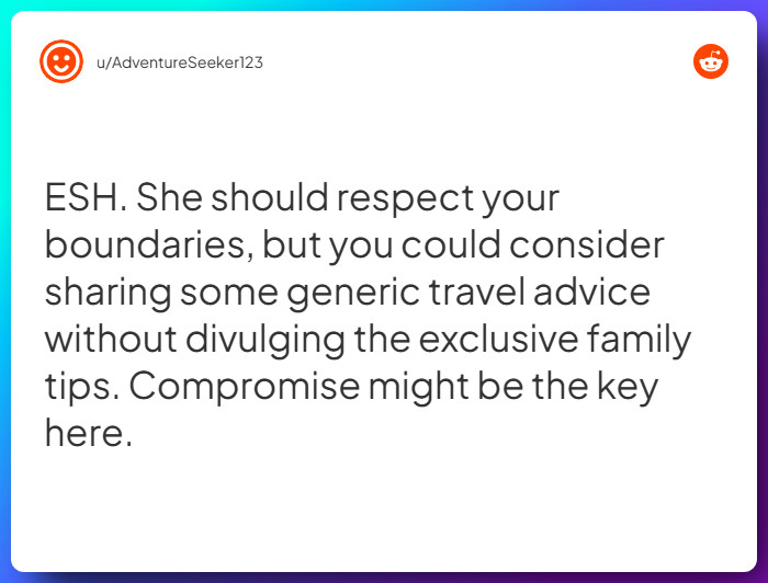 Comment from u/AdventureSeeker123