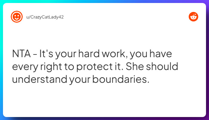 Comment from u/CrazyCatLady42