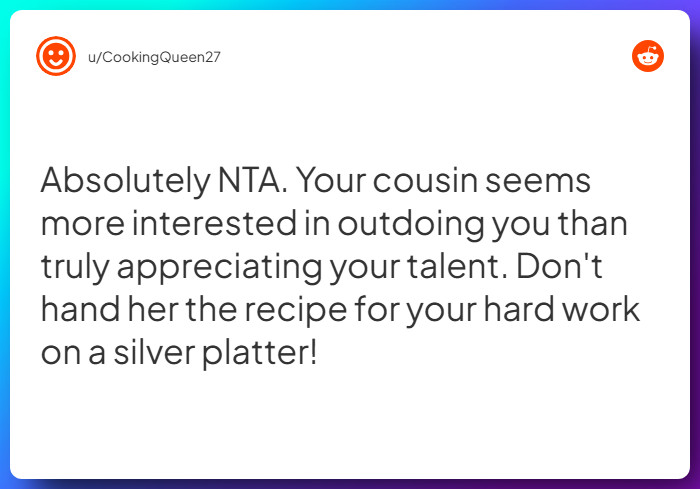 Comment from u/CookingQueen27