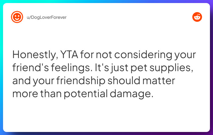 Comment from u/DogLoverForever