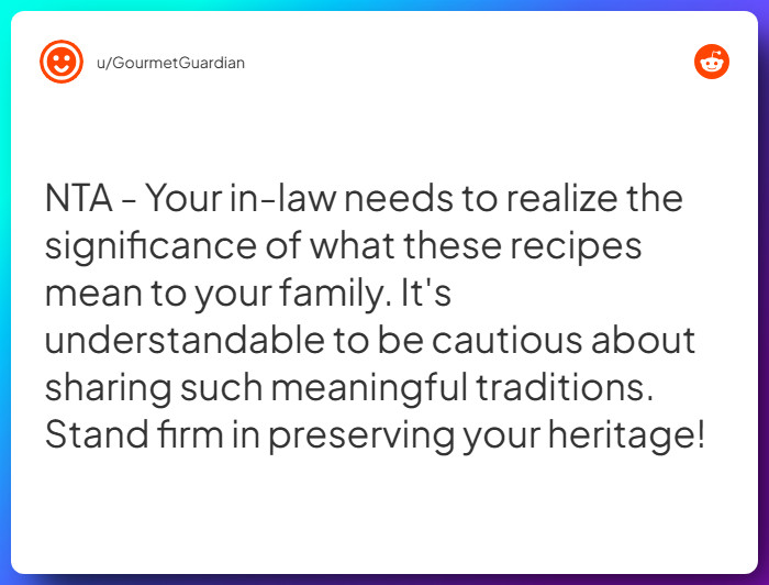 Comment from u/GourmetGuardian