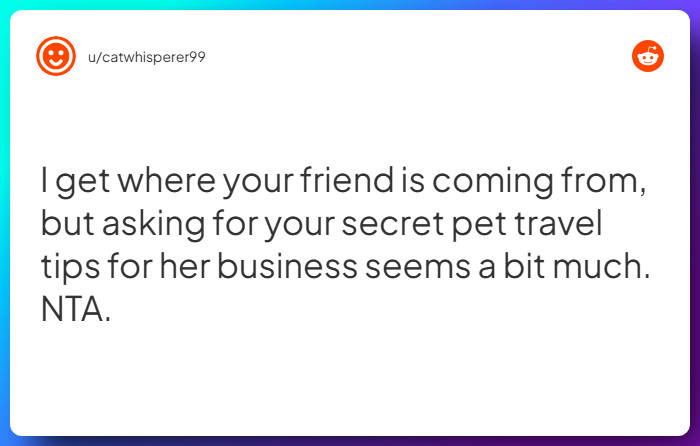 Comment from u/catwhisperer99