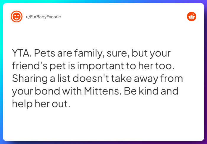 Comment from u/FurBabyFanatic