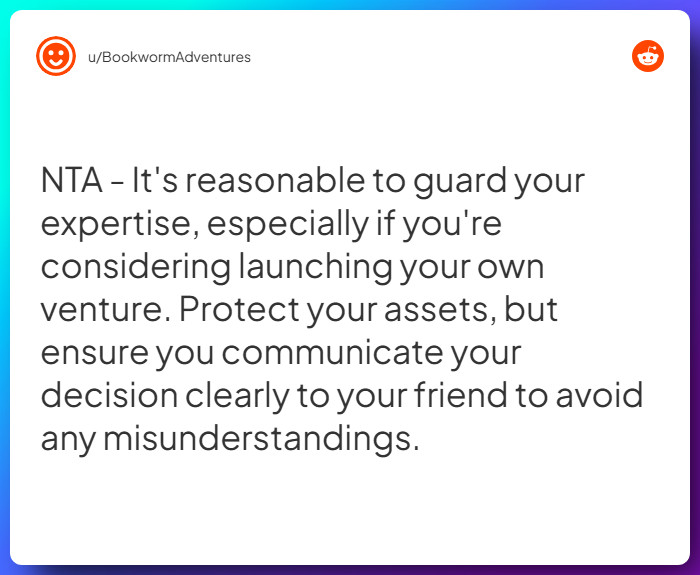 Comment from u/BookwormAdventures