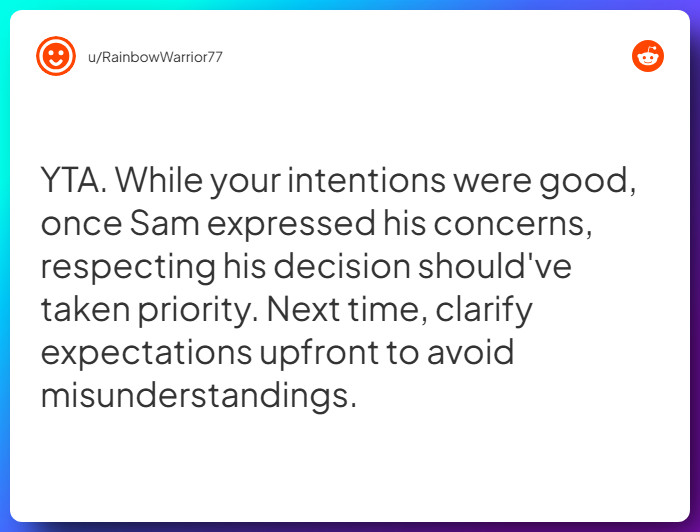 Comment from u/RainbowWarrior77