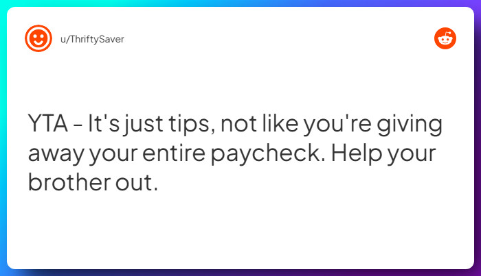 Comment from u/ThriftySaver