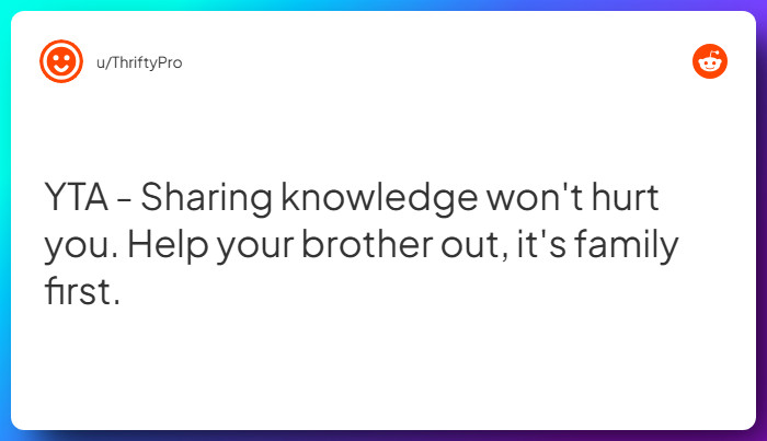 Comment from u/ThriftyPro