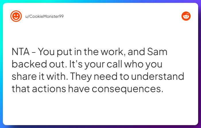 Comment from u/CookieMonster99