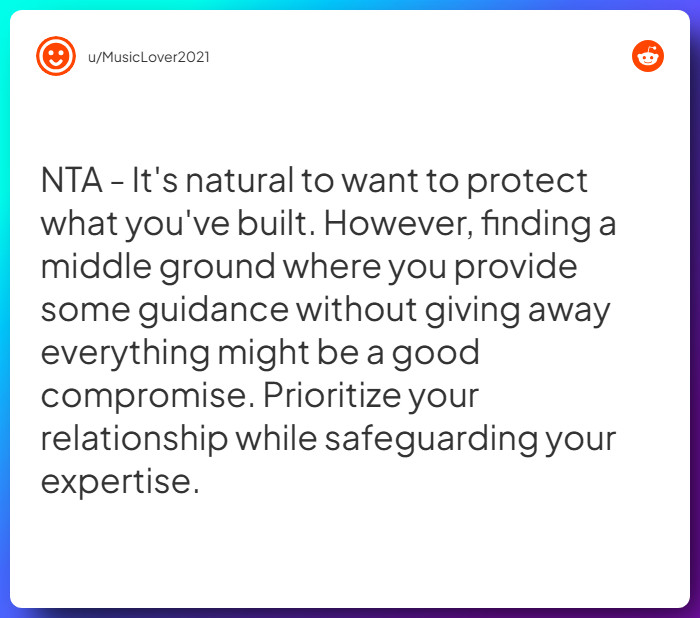 Comment from u/MusicLover2021