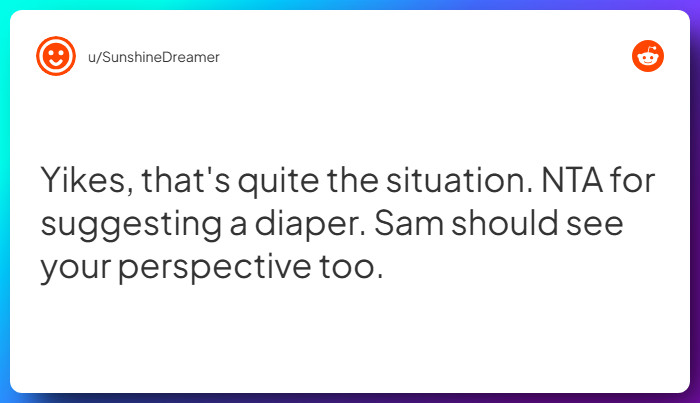 Comment from u/SunshineDreamer