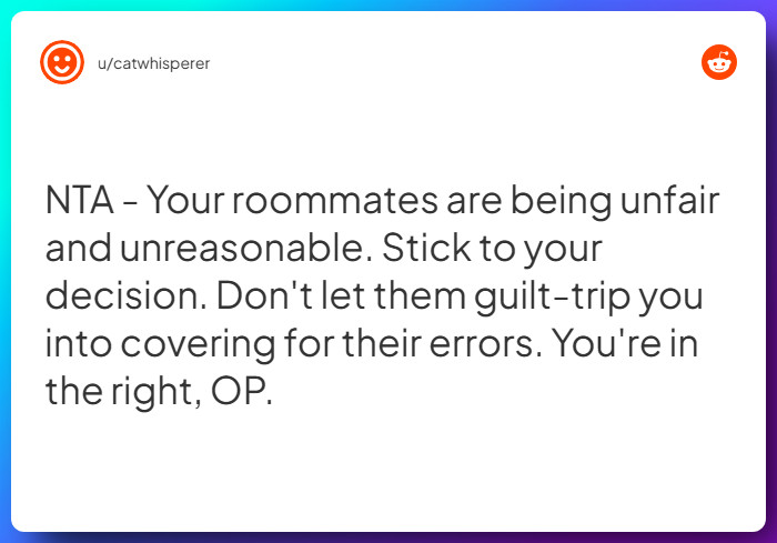 Comment from u/catwhisperer