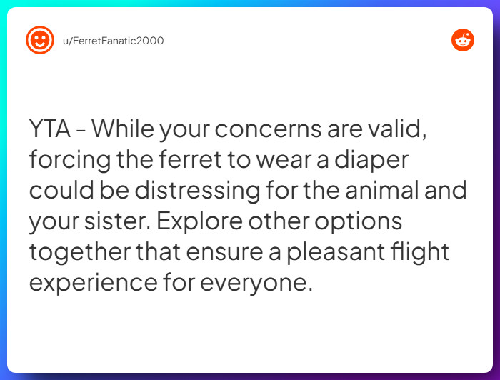 Comment from u/FerretFanatic2000